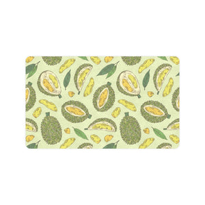 Durian leaves pattern background Doormat