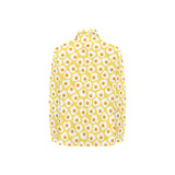 Fried Eggs Pattern Print Design 05 Women's Long Sleeve Polo Shirt