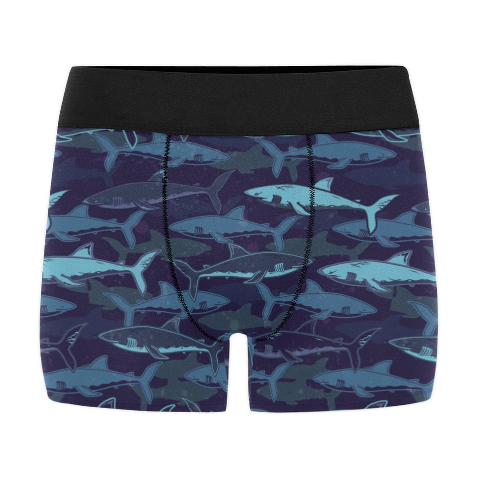 Shark pattern Men's All Over Print Boxer Briefs Men's Underwear