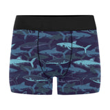 Shark pattern Men's All Over Print Boxer Briefs Men's Underwear