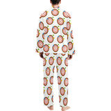 Darts Pattern Print Design 04 Men's Long Pajama Set