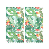 Cactus design pattern copy Gauze Curtain