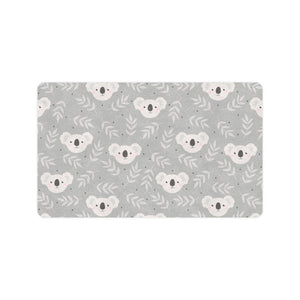 Cute koala leaves pattern Doormat