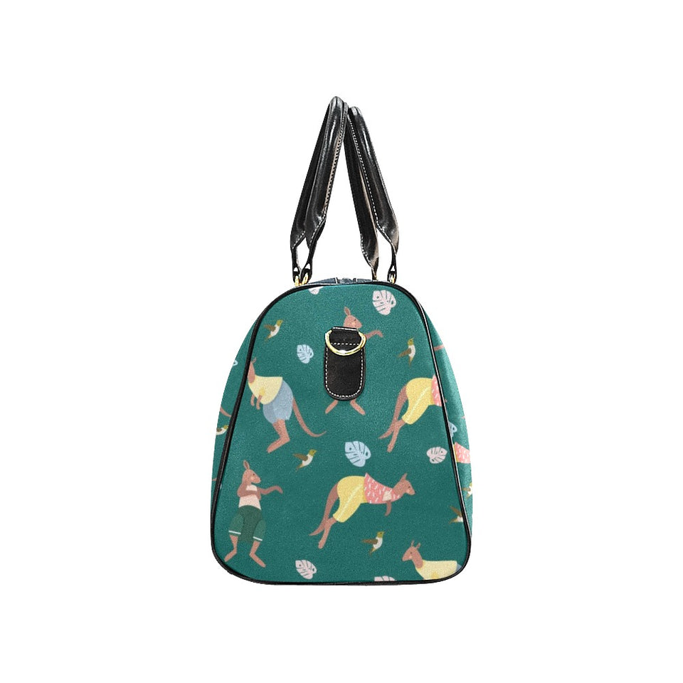 Kangaroo leaves pattern Travel Bag