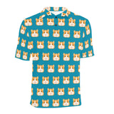 Guinea Pig Pattern Print Design 03 Men's All Over Print Polo Shirt