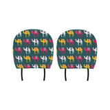 Camel pattern Car Headrest Cover