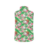 Coconut Pattern Print Design 01 Men's Padded Vest