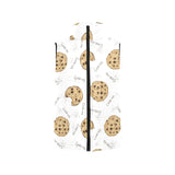 Sketch style cookie pattern Men's Padded Vest