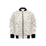 Chemistry Periodic Table Pattern Print Design 04 Kids' Boys' Girls' Bomber Jacket