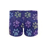 Dog Paws Pattern Print Design 02 Men's Swimming Trunks