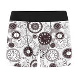 Classic vintage clock pattern Men's All Over Print Boxer Briefs Men's Underwear