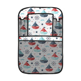 Cute color paper sailboat pattern Car Seat Back Organizer