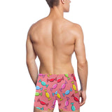 Colorful wrapped candy pattern Men's Swimming Trunks