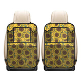 Sunflower pattern Car Seat Back Organizer