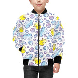 Duck Pattern Print Design 01 Kids' Boys' Girls' Bomber Jacket