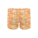 Camper Van Pattern Print Design 04 Men's Swimming Trunks