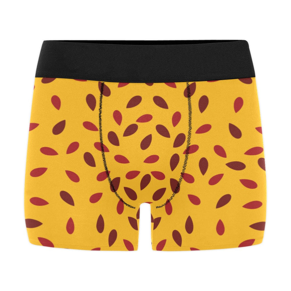 Passion fruit texture Men's All Over Print Boxer Briefs Men's Underwear