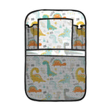 Cute funny kids dinosaurs pattern Car Seat Back Organizer