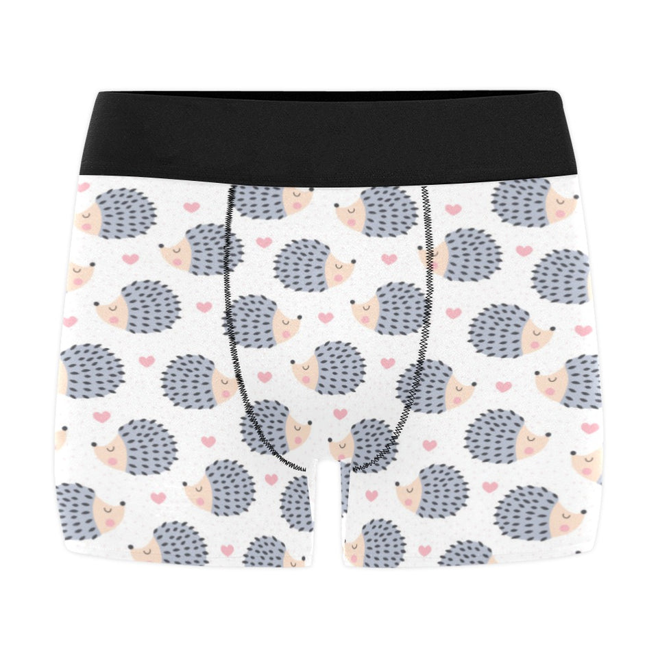 Hedgehog Pattern Print Design 04 Men's All Over Print Boxer Briefs Men's Underwear