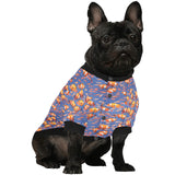 Clown Fish Pattern Print Design 04 All Over Print Pet Dog Round Neck Fuzzy Shirt