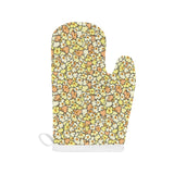 Popcorn Pattern Print Design 03 Heat Resistant Oven Mitts