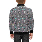 Ostrich Pattern Print Design 01 Kids' Boys' Girls' Bomber Jacket