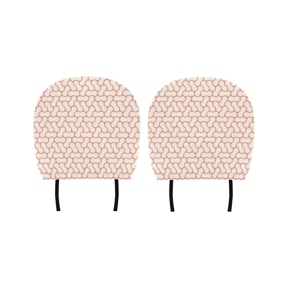 peanuts texture pattern Car Headrest Cover
