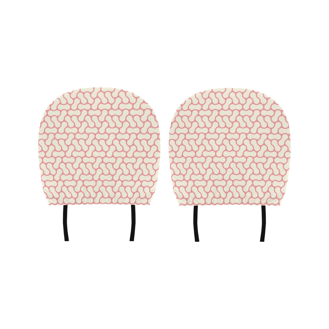 peanuts texture pattern Car Headrest Cover