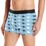 Stingray Pattern Print Design 03 Men's All Over Print Boxer Briefs Men's Underwear