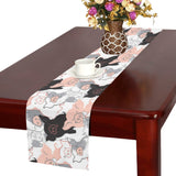 Pig Pattern Print Design 05 Table Runner