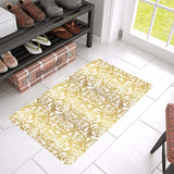 Rose Pattern Print Design 05 Doormat