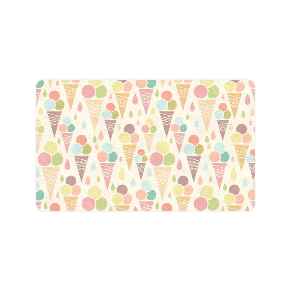Ice cream cone pattern Doormat