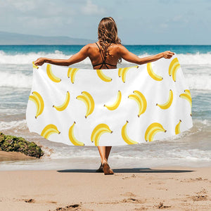 Banana pattern Beach Towel