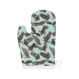 Eagle Pattern Print Design 01 Heat Resistant Oven Mitts