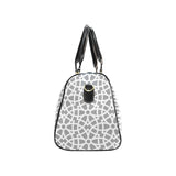 arabic gray pattern Travel Bag