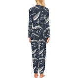 Piano Pattern Print Design 02 Women's All Over Print Pajama Set