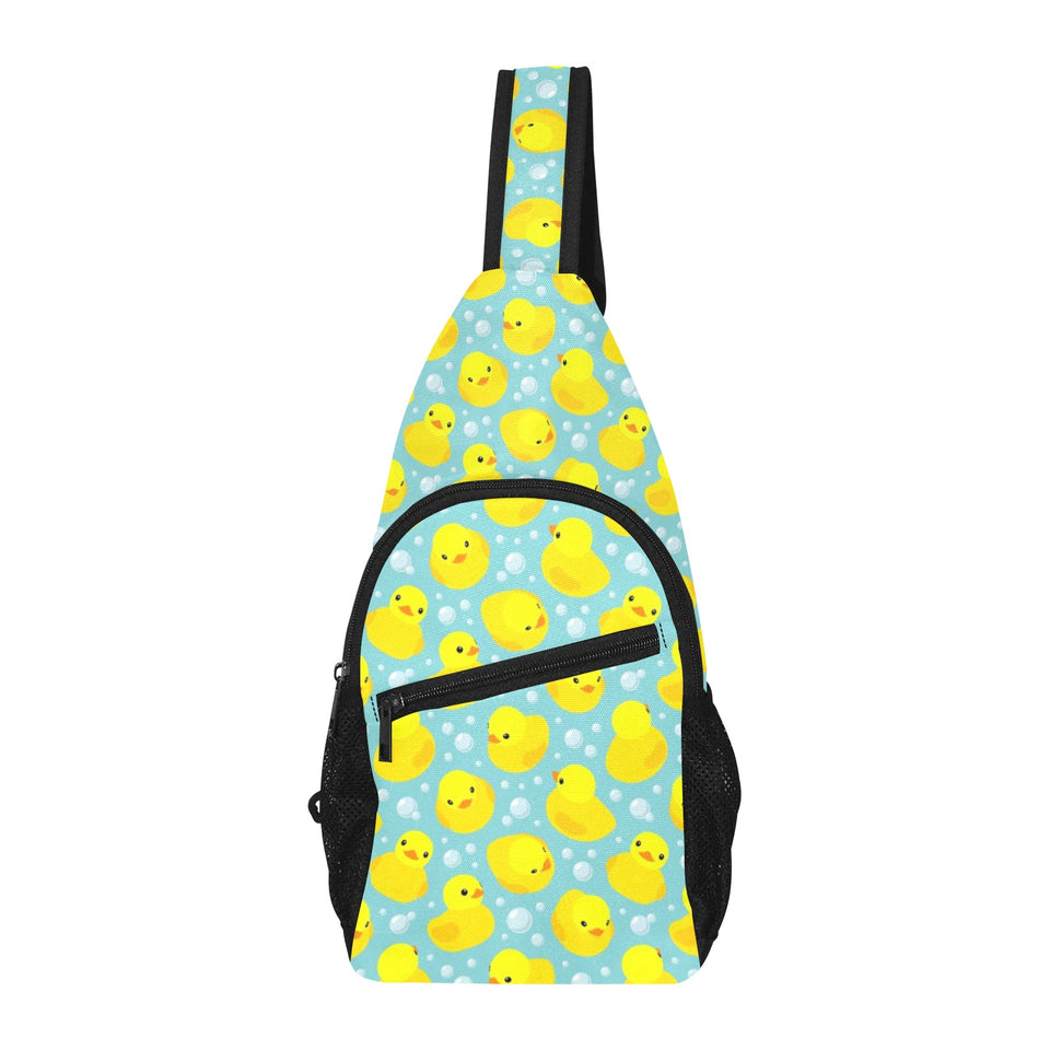 Duck Pattern Print Design 03 All Over Print Chest Bag