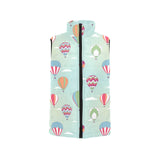 Hot Air Balloon design Pattern Women's Padded Vest