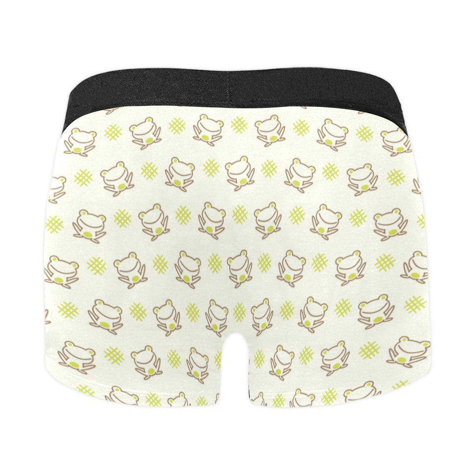 Cute cartoon frog baby pattern Men's All Over Print Boxer Briefs Men's Underwear