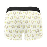 Cute cartoon frog baby pattern Men's All Over Print Boxer Briefs Men's Underwear