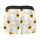 beautiful sunflowers pattern Men's All Over Print Boxer Briefs Men's Underwear