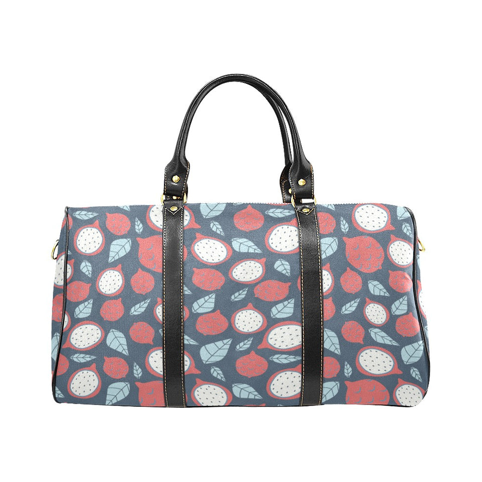 dragon fruits dark blue background Travel Bag