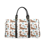 sea lion Seals jellyfish pattern Travel Bag