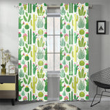 Cactus pattern copy Gauze Curtain