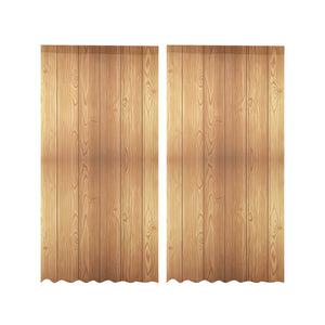 Wood Printed Pattern Print Design 05 Gauze Curtain