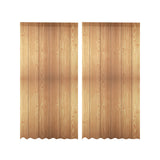 Wood Printed Pattern Print Design 05 Gauze Curtain