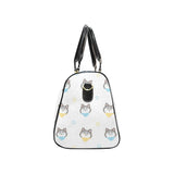 Cute Siberian Husky pattern Travel Bag