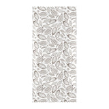 cacao beans leaves pattern Beach Towel