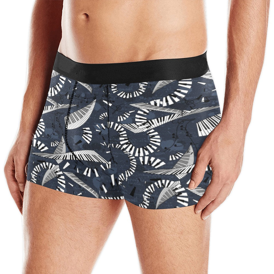 Piano Pattern Print Design 02 Men's All Over Print Boxer Briefs Men's Underwear