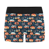 Camper Van Pattern Print Design 05 Men's All Over Print Boxer Briefs Men's Underwear
